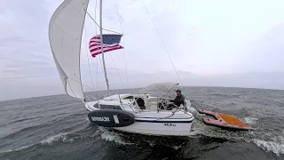 MacGregor 26X Sailing 8.1 Knots!!! (9.3mph/15kph)