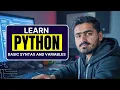 Python for Beginners - Day 2 Basic Syntax Variables Learn Python Fast