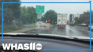 Truckers navigate city streets amid I-65 closure