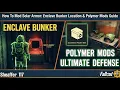 How To Mod Solar Armor Enclave Bunker Location Polymer Mods Guide