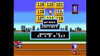 Sonic Edusoft Master System Gameplay 