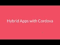 Creating Cross-Platform Mobile Apps using HTML CSS JS and Cordova