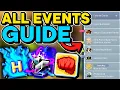 ALL EVENTS GUIDE - MapleStory One Punch Man Wild Hunter Remaster Patch