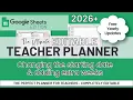 Changing the Starting Date Adding Weeks The Ultimate Editable Teacher Planner