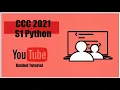 CCC 21 S1 Crazy Fencing Python Solution and Explanation