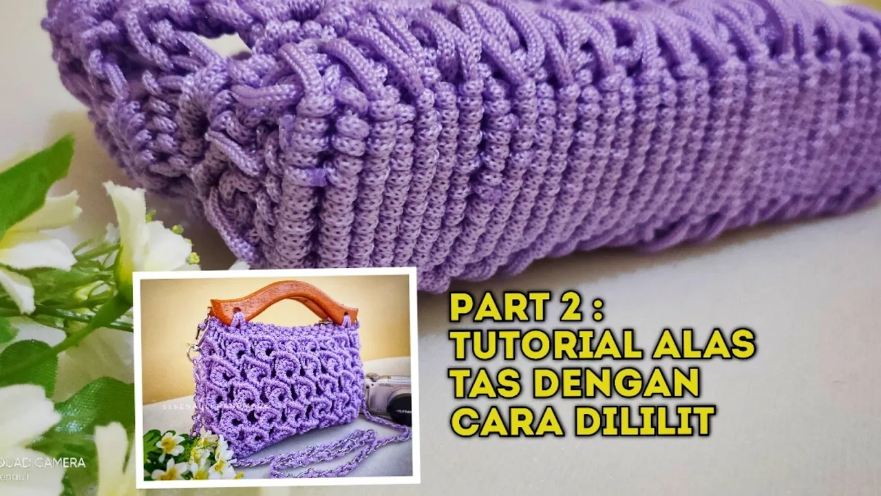 Assalamualaikum teman-teman. Silalei Macrame membuat tutorial video tas tali kur terbaru Tas dengan . 