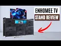 EnHomee Dresser TV Stand with LED Lights Review 11 Drawer Storage TV Stand