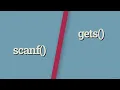 The difference between scanf and gets functions in c language full explanation