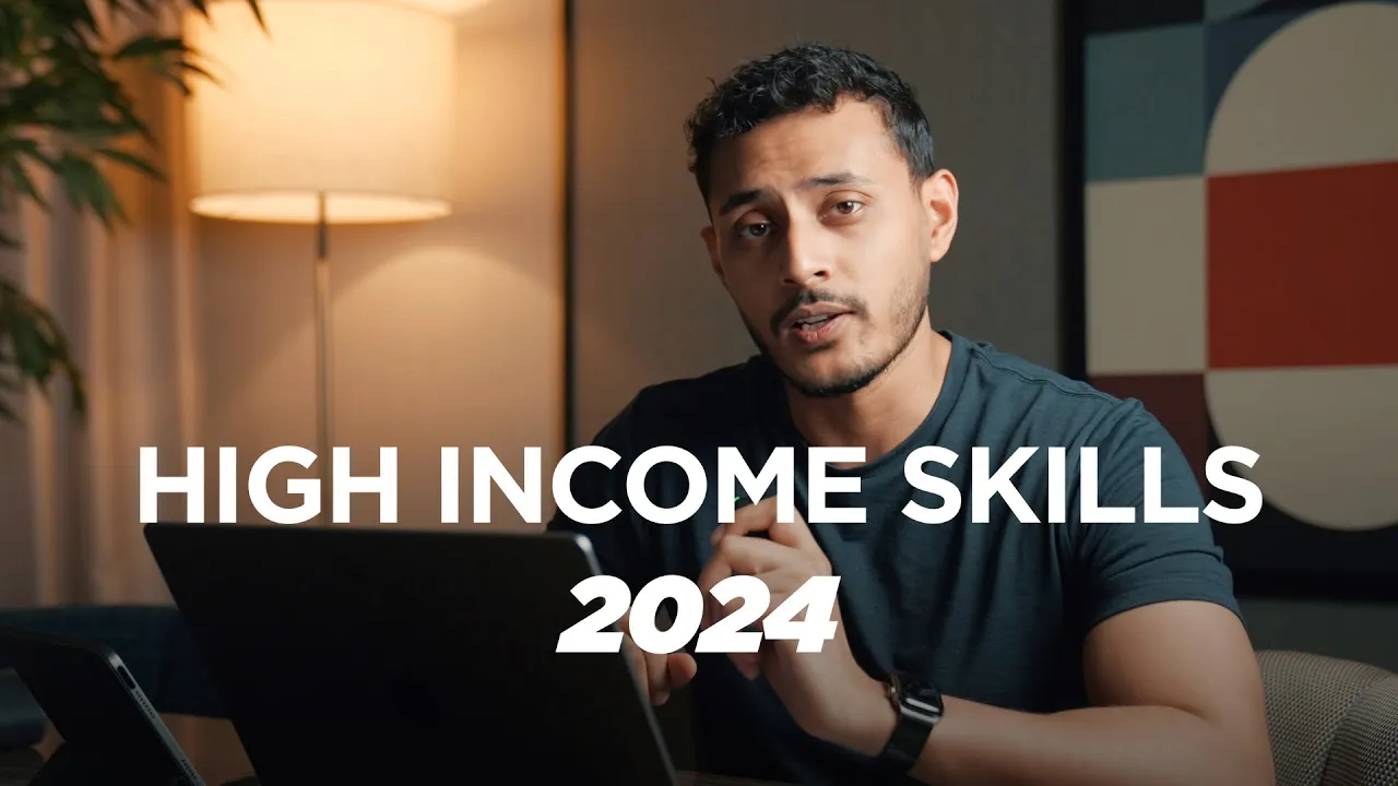 Outline Video Don't fall behind: High income skills for 2024