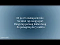 ANGELINE QUINTO - Patuloy Ang Pangarap (Lyrics) 