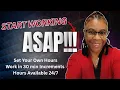 Pass Assessment - Get Started Work Online Without The Normal Interview Process