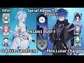 NEW C0 Odette Sandrone C0 Flins Lunar Charged - Spiral Abyss Floor 12 Genshin Impact 6 7 7 0