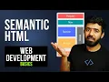 Semantic HTML Web Development Basics Course