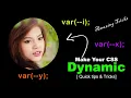 How to Update CSS Variable with JavaScript Making your CSS Custom Properties Dynamic