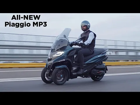 Download MP3 All New Piaggio MP3 530 scooter (2023) - Presentation and Walkaround