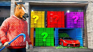 Robbing Warehouse's Full Of Mystery Crates In GTA 5 RP