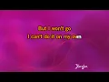 He Won't Go - Adele | Karaoke Version | KaraFun