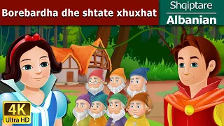 borebardha dhe shtate xhuxhat snow white and the seven dwarfs in albanian albanianfairytales