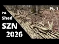 PA PUBLIC LAND Shed Hunting 2026 pt 1