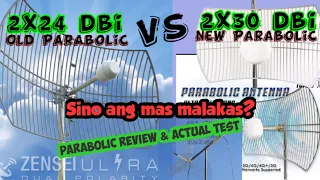 Download Parabolic Antenna Test sa Deadspot area| 2x24dbi old version versus 2x30dbi new version MP3