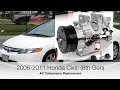 2006-2011 Honda Civic AC Compressor Replacement 8th Gen Easy DIY SAVE