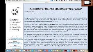 The origins of OpenCT and its core benefit to customers purchasing bandwith
