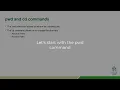Linux Fundamentals 1 3 - pwd and cd commands