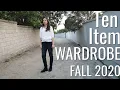 Ten-Item Capsule Wardrobe Fall 2020 Jennifer L Scott
