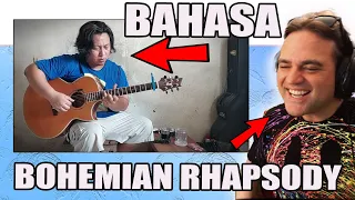 Download BAHASA INDONESIA - NEW ALIP BA TA REACTION -  Bohemian Rhapsody 2023 (fingerstyle Queen cover) MP3