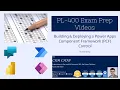 PL-400 Exam Prep Building Deploying a Power Apps Component Framework PCF Control