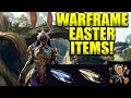 Free Warframe Easter Items Get Orokin Catalyst Reactor Citrine Glyph