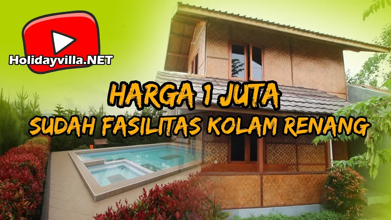 
          
          
          
            
            Nge'Review Villa Harga 1 Juta Sudah Ada Fasilitas Kolam Renang
          
        . 