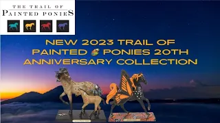 Unboxing The New 20th Anniversary Trail Of Painted Ponies Figures