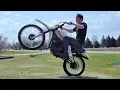 This Yamaha MX 175 Flies Keeping Up With a Newer Dirt Bike