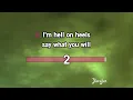 Hell On Heels - Pistol Annies | Karaoke Version | KaraFun
