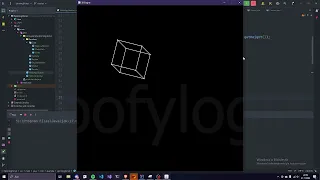Spinning Cube in Java 3D