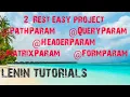2 Restful WebServices PathParam QueryParam MatrixParam Formparam and HeaderParam
