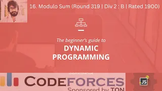 CODEFORCES 16 Modulo Sum Round 319 Div 2 B Rated 1900 JAVASCRIPT