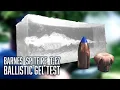 How effective are Barnes Spitfire T-EZ Muzzleloader Bullets 100-yard Ballistic Gel Test