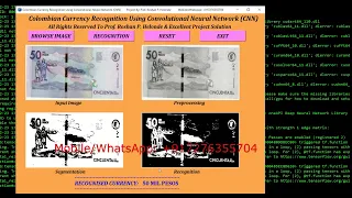 Currency Recognition Using Image Processing Python Project With Source Code Currency Classification