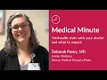 Medical Minute Telehealth visits with your doctor and what to expect