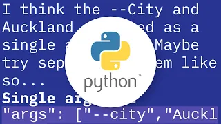 Visual Studio Code How debug Python script with arguments