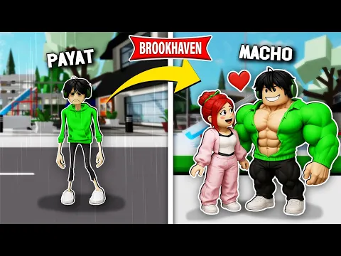 Video Thumbnail: Payat to Macho Story in Brookhaven RP Roblox