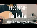 Download Lagu 힘이 되는 노래🌈HONNE(혼네)- la la la that's how it goes (2020) acoustic cover 여자버전ㅣ가사해석,Lyrics