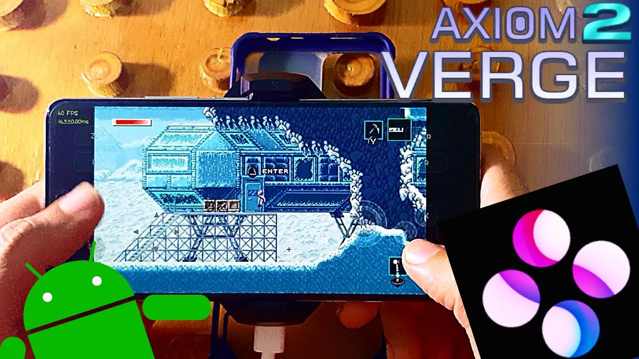 Axiom Verge 2 Android Gameplay - Skyline Emulator Android - Skyline Mali GPU
