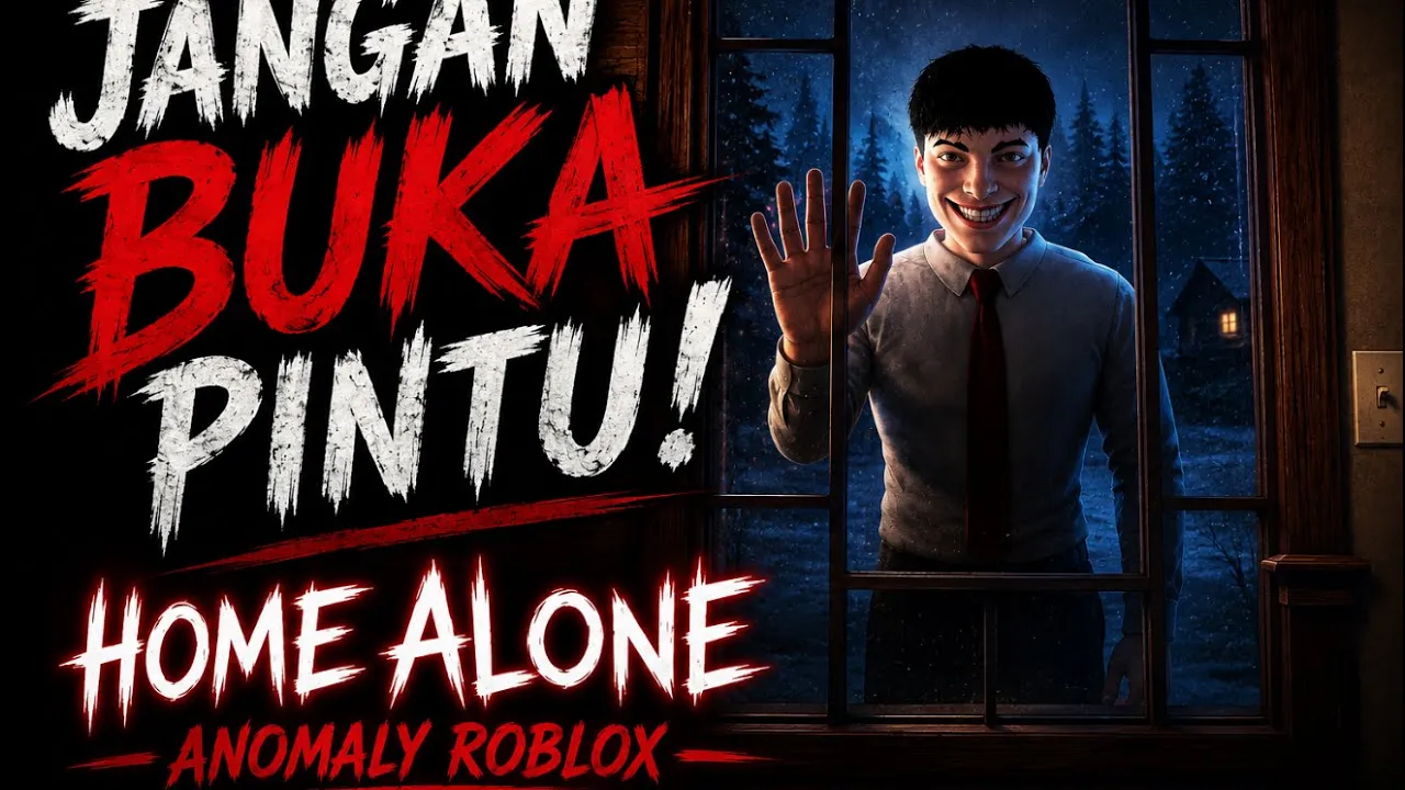 JANGAN BUKA PINTU! HOME ALONE — ANOMALY (ROBLOX)