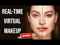 VR Face Makeup With Real-Time Gesture Controls Mediapipe OpenCV