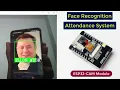 Face Recognition Based Attendance System using ESP32 CAM OpenCV Visual Studio