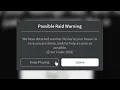 I got error code 1001