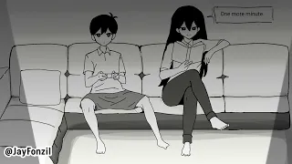 Omori animation When your body does that fake fall thing